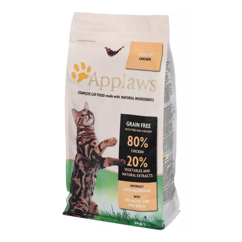 APPLAWS kana - kuivaruoka kissoille - 2 kg