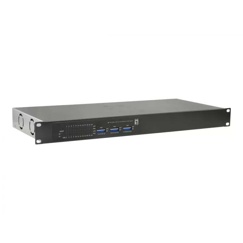 Hallitsematon kytkin LevelOne FGP-2602W380 26-porttinen Fast Ethernet PoE