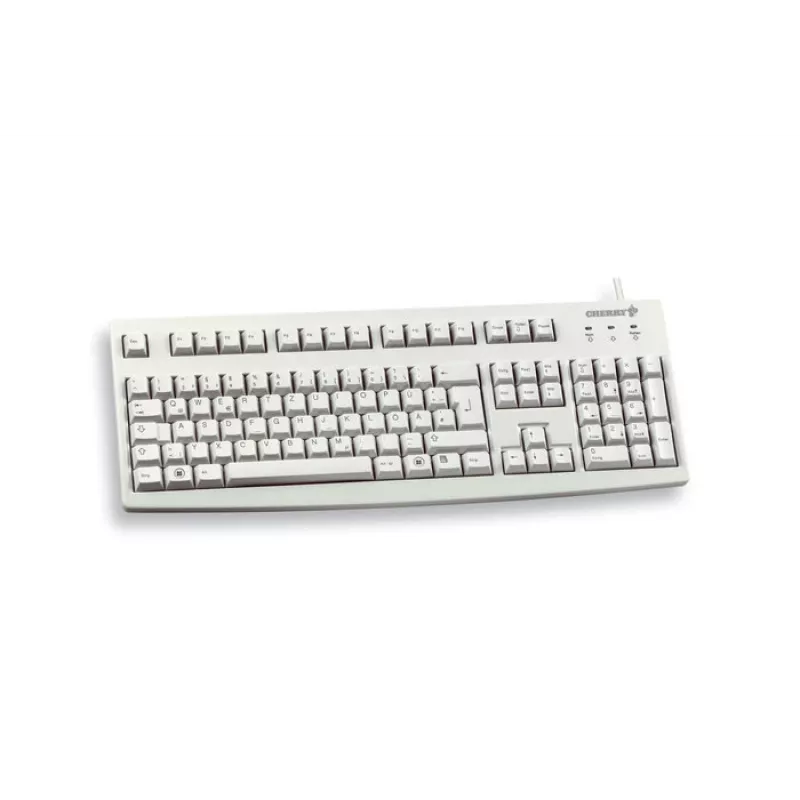 CHERRY G83-6104 näppäimistö yleiskäyttöön USB QWERTY US English harmaa