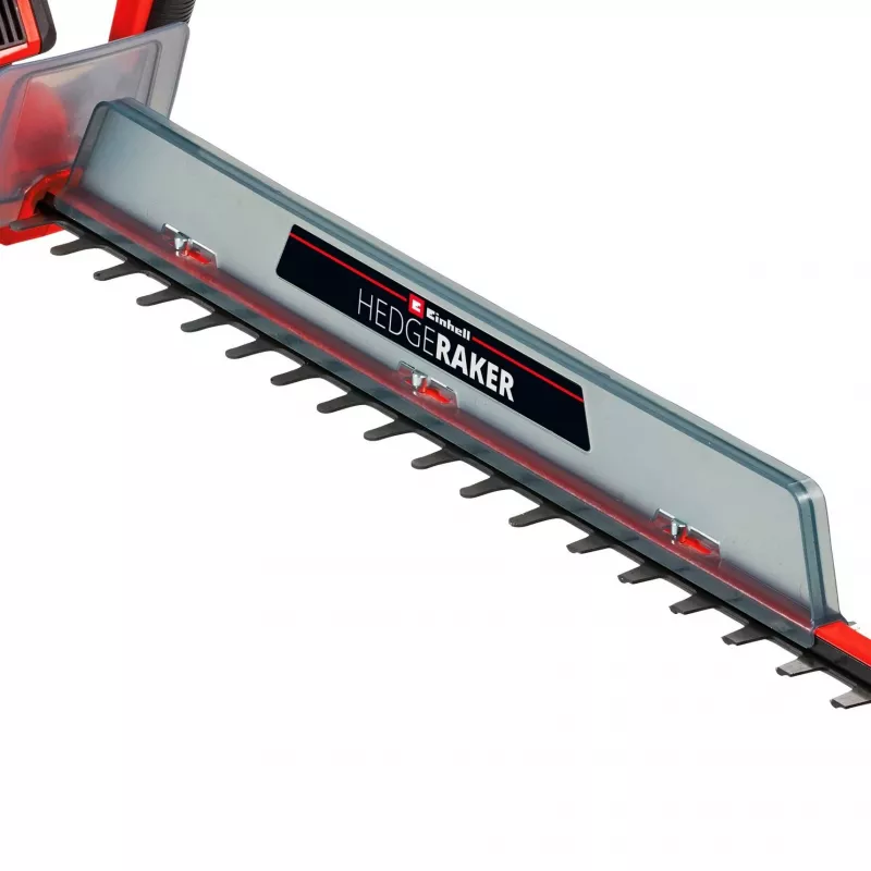 Einhell GE-CH 36/61 Li-Solo akkukäyttöinen pensasleikkuri, 36 V (2x18 V) Power X-Change, 67 cm leikkuupituus, ilman akkua ja laturia, punainen/musta