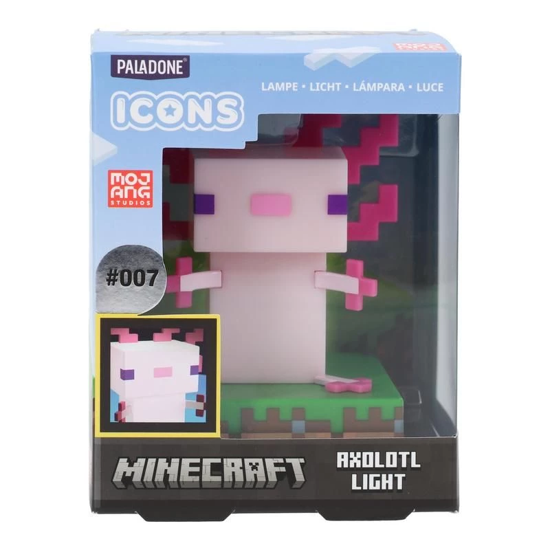 Paladone Minecraft Axolotl -kuvivalo