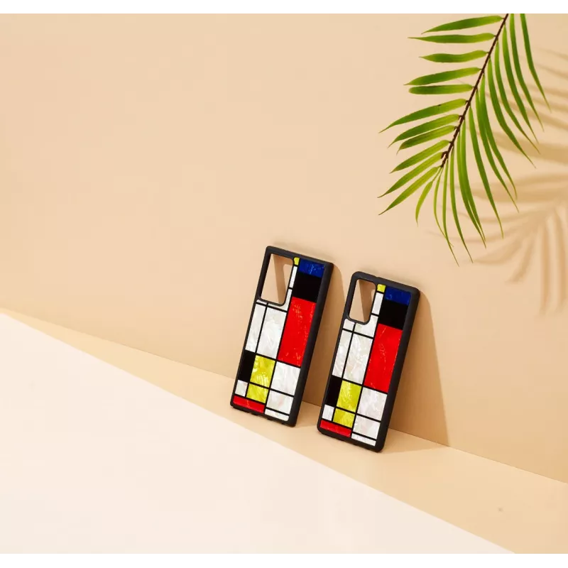 Suojakotelo iKins Samsung Galaxy Note 20 Ultra -malliin — Mondrian musta