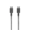 Native Union Anchor USB-C–USB-C-kaapeli, 240 W, 3 m, Zebra