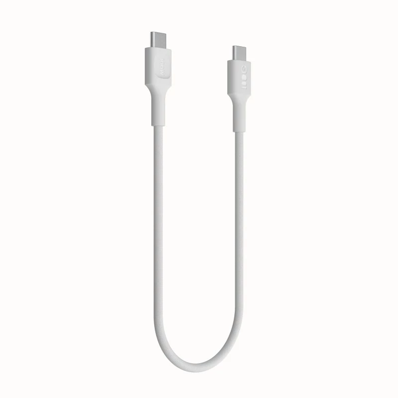 Kaapeli USB-C-USB-C PowerStream 100W punottu 1,2m valkoinen