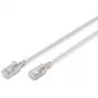 Digitus CAT 6A F-FTP ohut patch-kaapeli 10 m harmaa