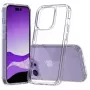 Screenor Bumper 25602 suojakuori iPhone 15 Plus -puhelimelle, läpinäkyvä