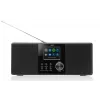 Internetradio JVC RA-E981B — Wi‑Fi- ja Bluetooth-suoratoisto, DAB+, FM, 2x5W, 40 aseman muisti, USB, AUX, LCD-näyttö