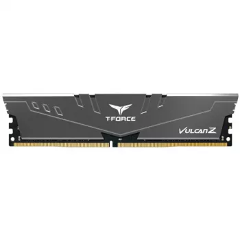 T-FORCE VULCAN Z TLZGD48G3600HC18J01, 8 GB, 1 x 8 GB, DDR4, 3600 MHz, 288-pin DIMM, harmaa