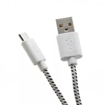 Sbox USB-1031W USB->Micro USB 1M valkoinen