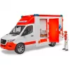 Bruder 1/16 Mercedes-Benz Sprinter ambulanssi kuljettajalla