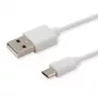 SAVIO CL-123 USB-kaapeli USB 2.0, USB A - Micro-USB B, 1 m, valkoinen