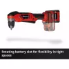 Einhell TE-AD 18 Li Solo akkukulmaporakone, Power X-Change, 18 V, 45 Nm, ilman akkua ja laturia, punainen/musta