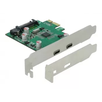 DeLOCK PCI Express x1 -kortti 2 x USB Type-C™ -liittimeen