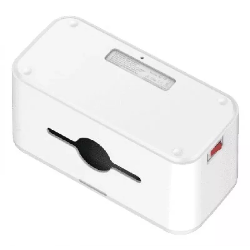 Jatkojohto Energizer EPB2500W03EU — 2 m kaapeli, 5 pistorasiaa, 2500 W, sisäkäyttöön, valkoinen