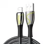 USB-lataus- ja datakaapeli Joyroom S-2030K6, 2,4 A, 2 m, musta