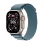 Älykello Apple Watch Ultra 3 49 mm tyylikkäällä vaaleansinisellä rannekkeella, GPS ja Cellular (MEWK4QC/A)