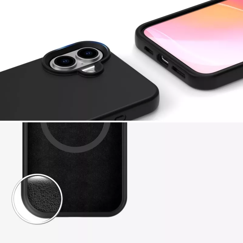 4smarts silikonikotelo Cupertino Apple iPhone 16 -laitteelle MagSafe-yhteensopiva