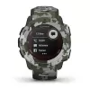 GPS-kello Garmin Instinct Solar Camo Edition maastokuvio