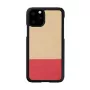 Älypuhelinkotelo man and wood iPhone 11 Pro, musta, Mismatch-design