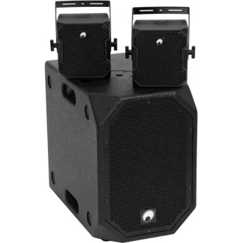 Aktiivikaiutinsetti Omnitronic BOB-10A 2x BOB-4 (aktiivinen PA-kaiutin ja kaksi satelliittikaiutinta)