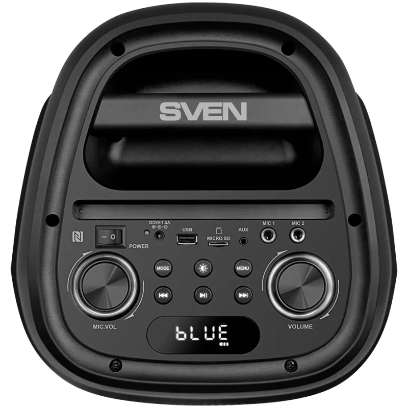 SVEN PS-800 Bluetooth FM -kaiutin, TWS tehokas basso, kannettava, langaton