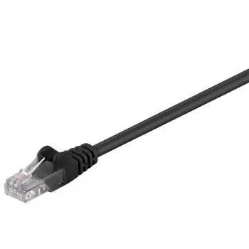 Wentronic Goobay CAT 5e -verkkokaapeli, U/UTP, musta, 2 m - CCA-kupariseos (68647)