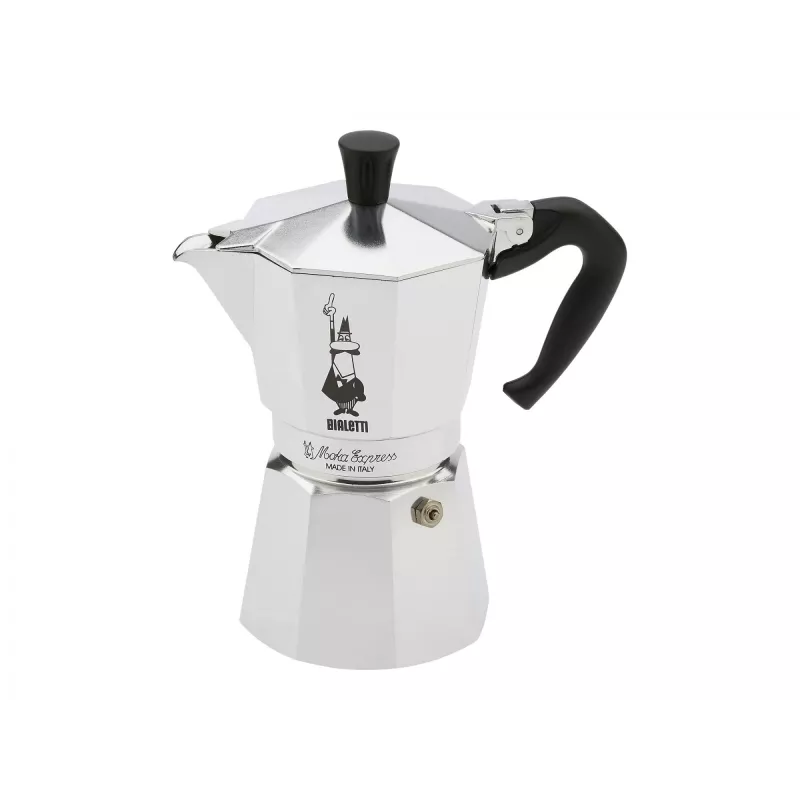 Bialetti Moka Express mokkapannu 0,3 L alumiini, musta
