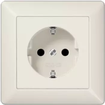 JUNG AS 1520 - CEE 7/3 - norsunluu - duroplasti - 250 V - 16 A