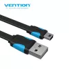 Vention VAS-A14-B200 kaapeli USB 2.0 A uros - USB 2.0 B Mini uros, 2 m