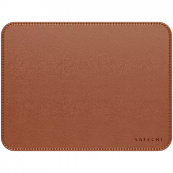 Satechi Premium-hiirimatto – vegaaninahkainen hiirimatto (ruskea)