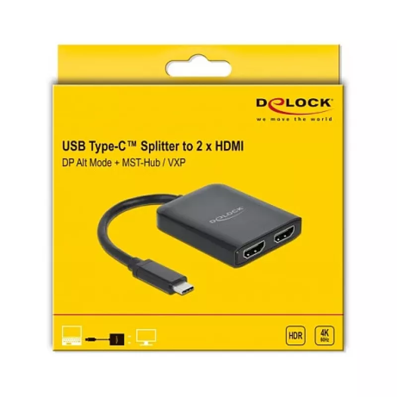 USB Type-C jakaja DeLOCK 87755