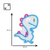 Koristeellinen neonvalo MANTA SNL56MT dinosaurustyyli — MANTA SNL56MT