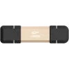 Silicon Power DS72 USB-muistitikku 500 GB USB Type-A / USB Type-C 3.2 Gen 2 (3.1 Gen 2) kulta (SP500GBUC3S72VPG)