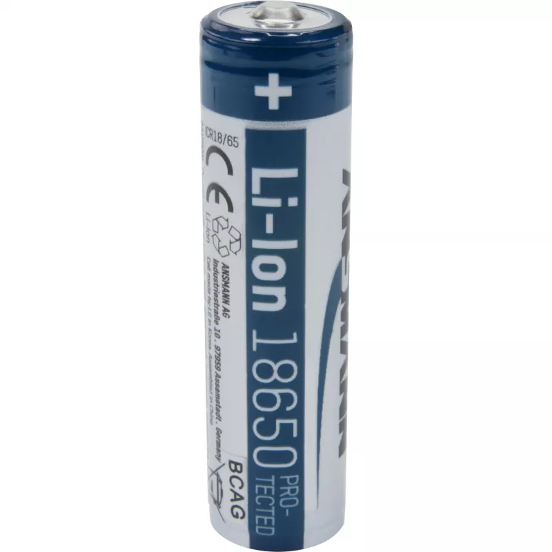 ANSMANN - akku 18650 - Li-Ion - 2600 mAh - 9,36 Wh - hopea (1307-0000)
