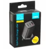 iBOX C-65 musta, yleislaturi GaN 65 W UK-pistokkeella