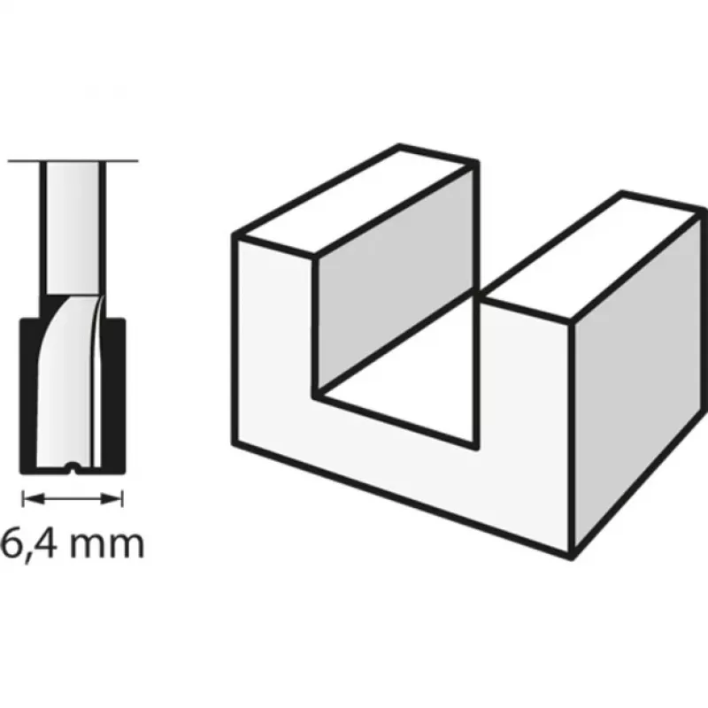 Suorajyrsin Dremel 654