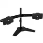 SilverStone SST-ARM23BS-L - kaksoisnäyttövarsi - musta