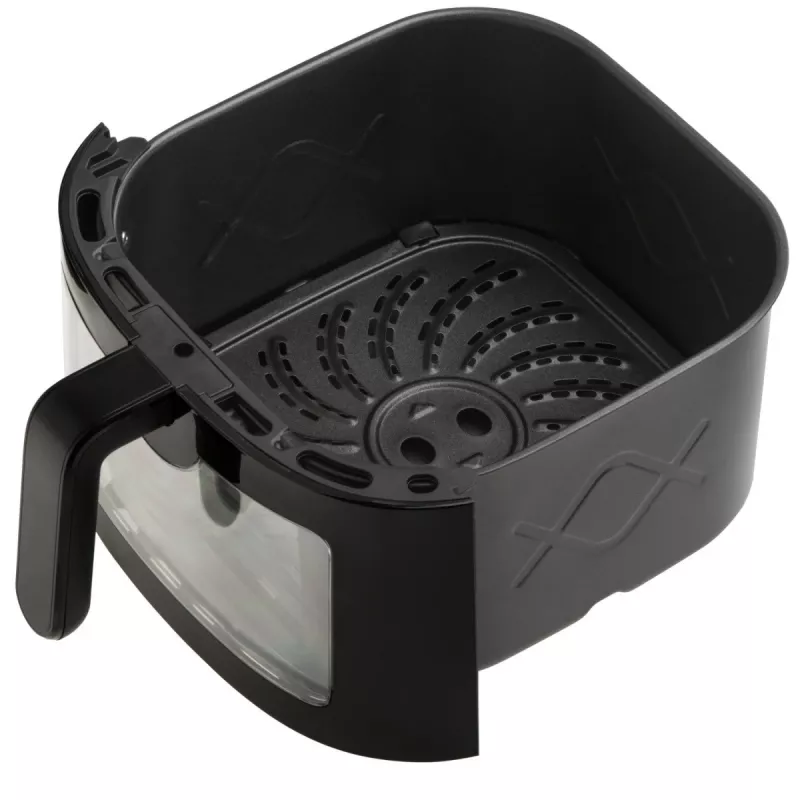 Adler AD 6318 kuumailmafriteerauskeitin, 8 l, 2500 W, LCD-näyttö, 9 ohjelmaa, musta