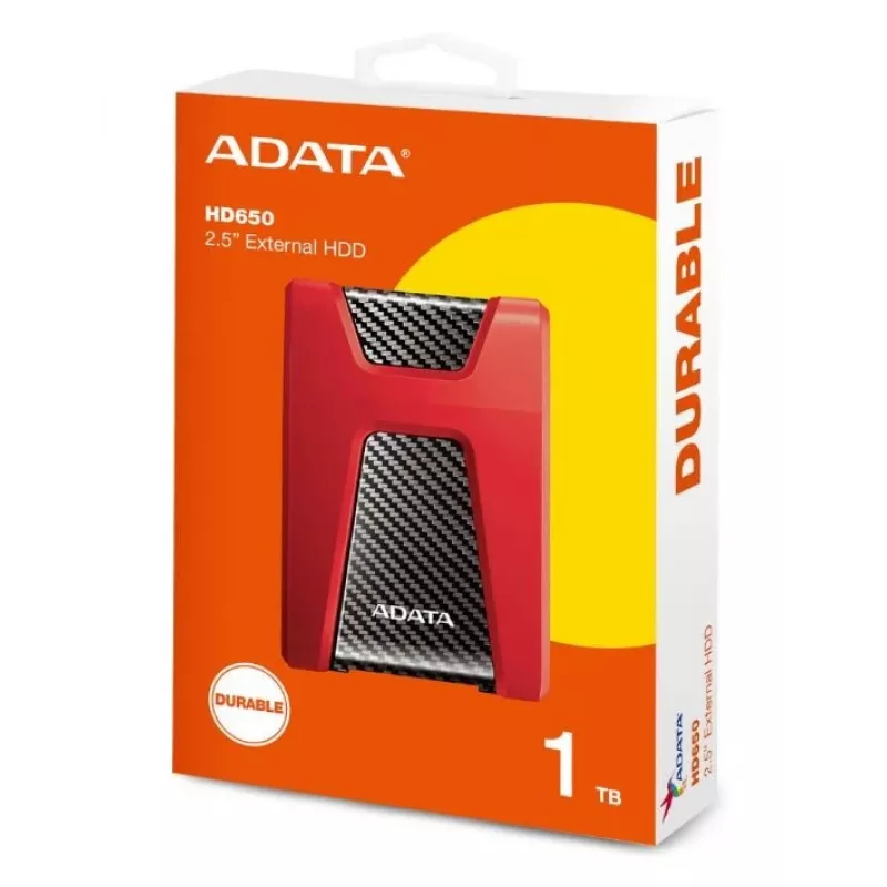 ADATA DashDrive Durable HD650 ulkoinen kiintolevy 1 TB 2,5