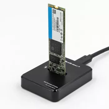 Telakointiasema SSD M.2 SATA, NGFF, USB 3.1