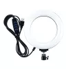 LED-rengasvalo, 16 cm, USB