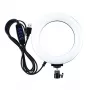 LED-rengasvalo, 16 cm, USB