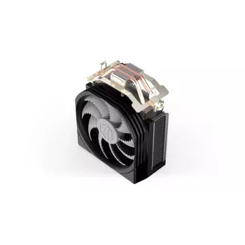 ENDORFY Spartan 5 ARGB, CPU-jäähdytin, integroitu Fluctus 120mm ARGB-tuuletin, kirkas ARGB-LED-valaistus, yhteensopiva AM5, AM4, LGA1700, LGA1200,