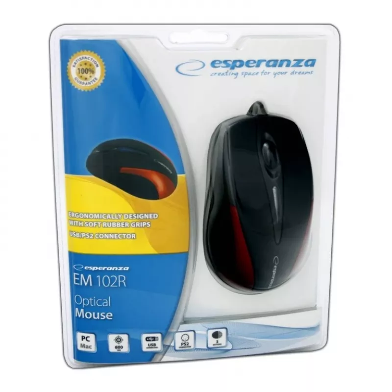 Optinen hiiri SIRIUS EM102R USB