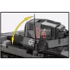 Rakennussarja Cobi Panzer I Ausf. B – 654 osaa, yksityiskohtainen pienoismalli
