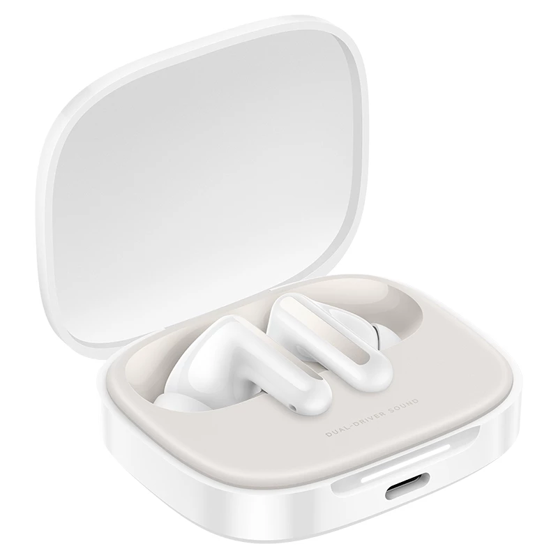 Xiaomi Redmi Buds 6 Bluetooth-kuulokkeet mikrofonilla, Cloud White