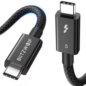 USB-C-kaapeli BlitzWolf BW-HDC8 1,5 m 240 W musta