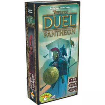 7 Wonders Duel - Pantheon, lautapelin lisäosa
