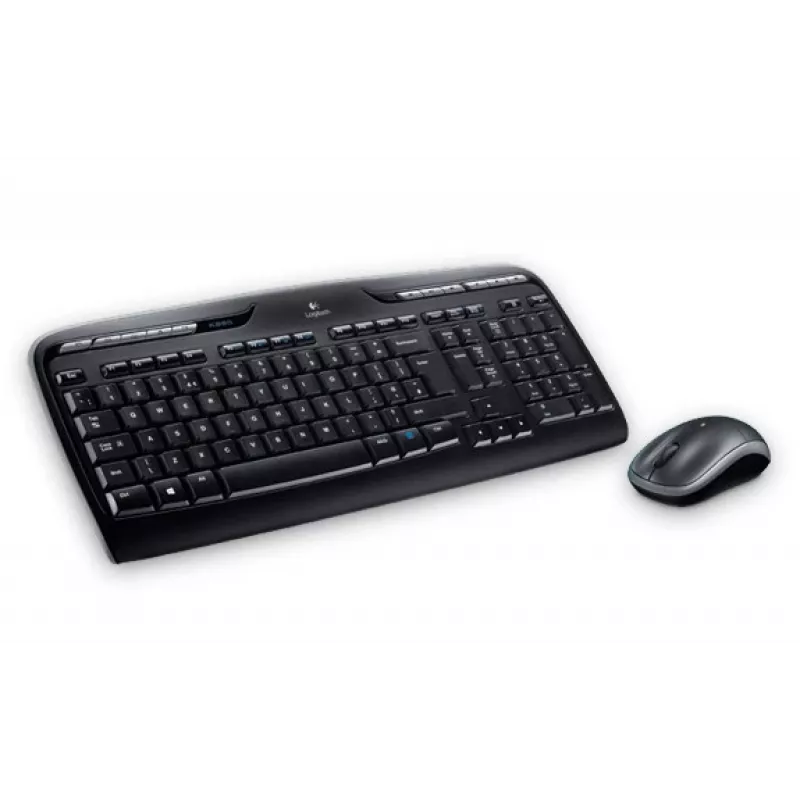 Logitech MK330 langaton näppäimistö US musta