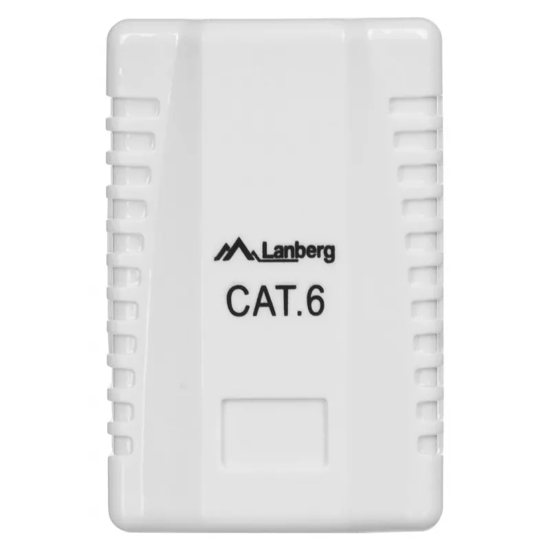 LANBERG kojerasia RJ-45 OU6-0001-W, Cat6, valkoinen